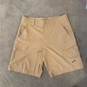 Under Armour Men's Khaki Cargo Shorts